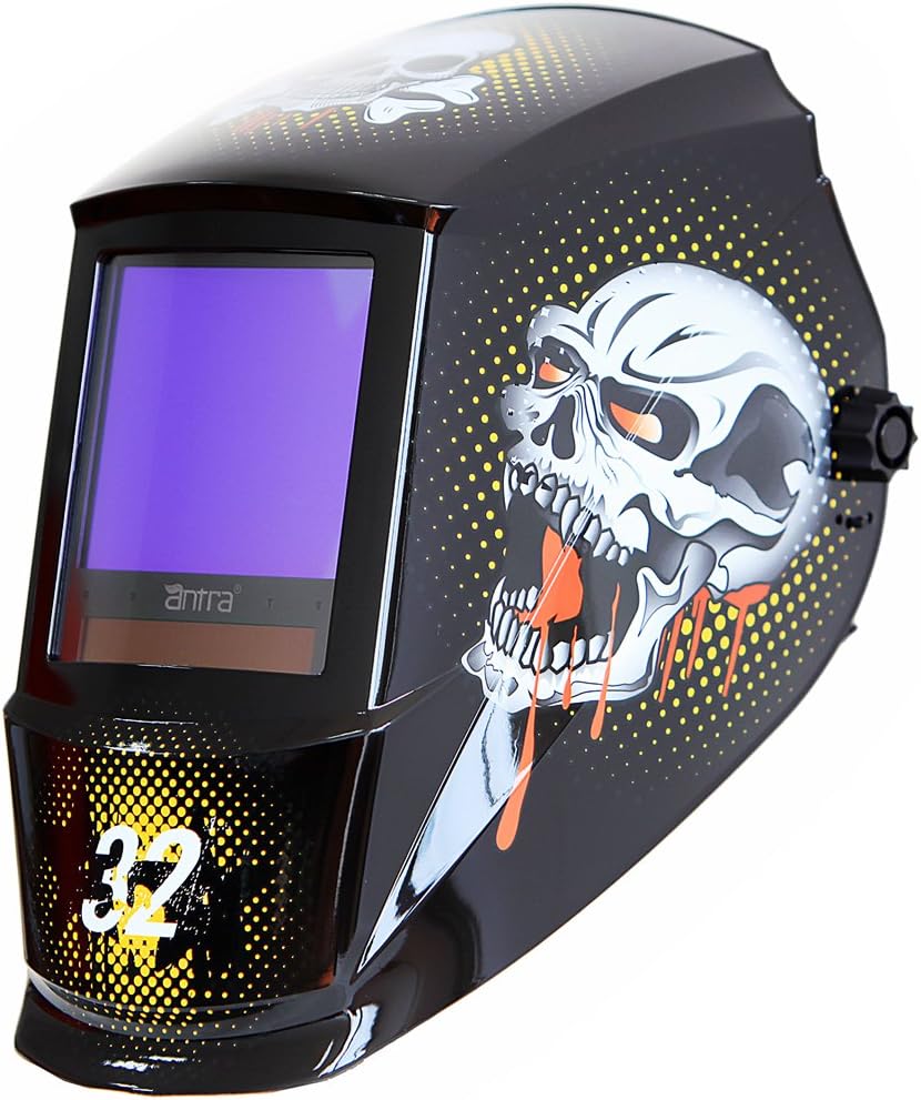Antra® AH7-860 Series Solar Power Auto Darkening Welding Helmet Shade 4/5-9/9-13