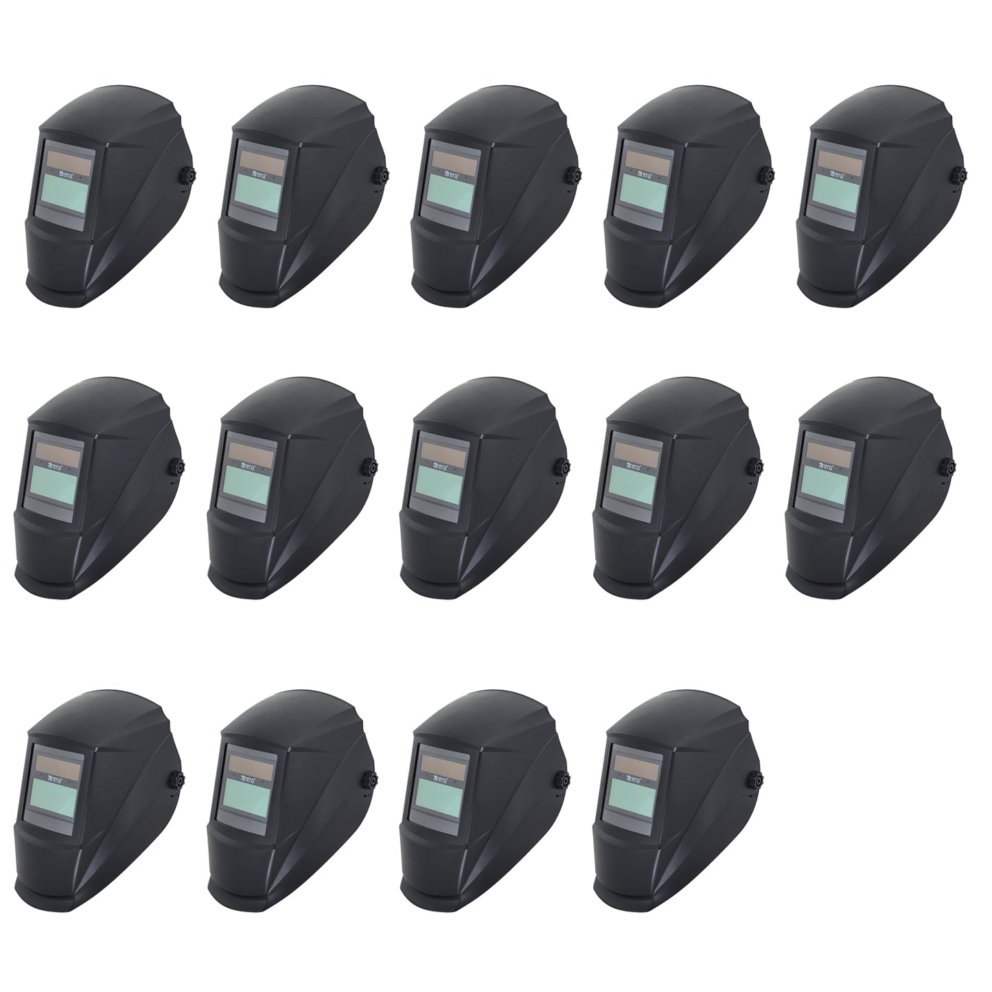 Wholesale Lot of 14 Antra™ AH7-220-0000 Solar Power Auto Darkening Welding Helmet Shade 4/7-13