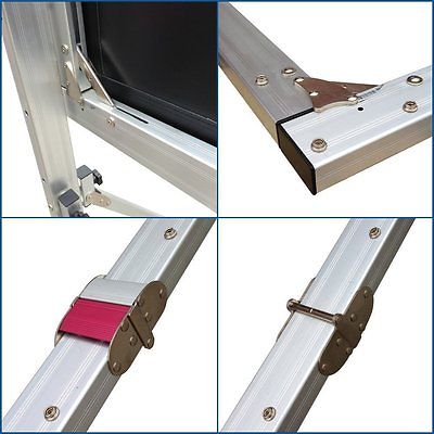 Antra™ PSD-180AA 16:9 Fast Fold Projector Projection Screen with Case Dress kits