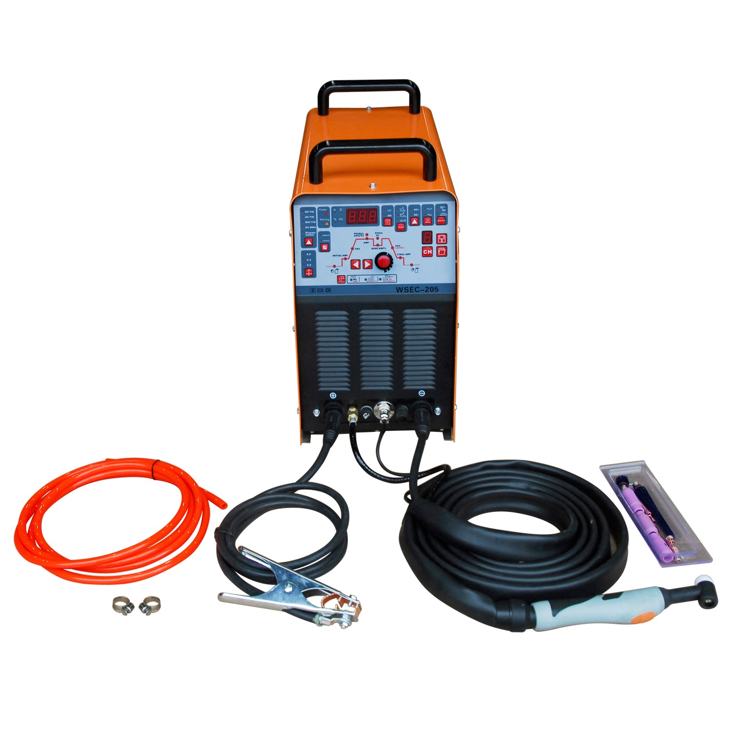 AC/DC TIG Stick Plasma All in One Welding Machine Welder 220V Digital Control