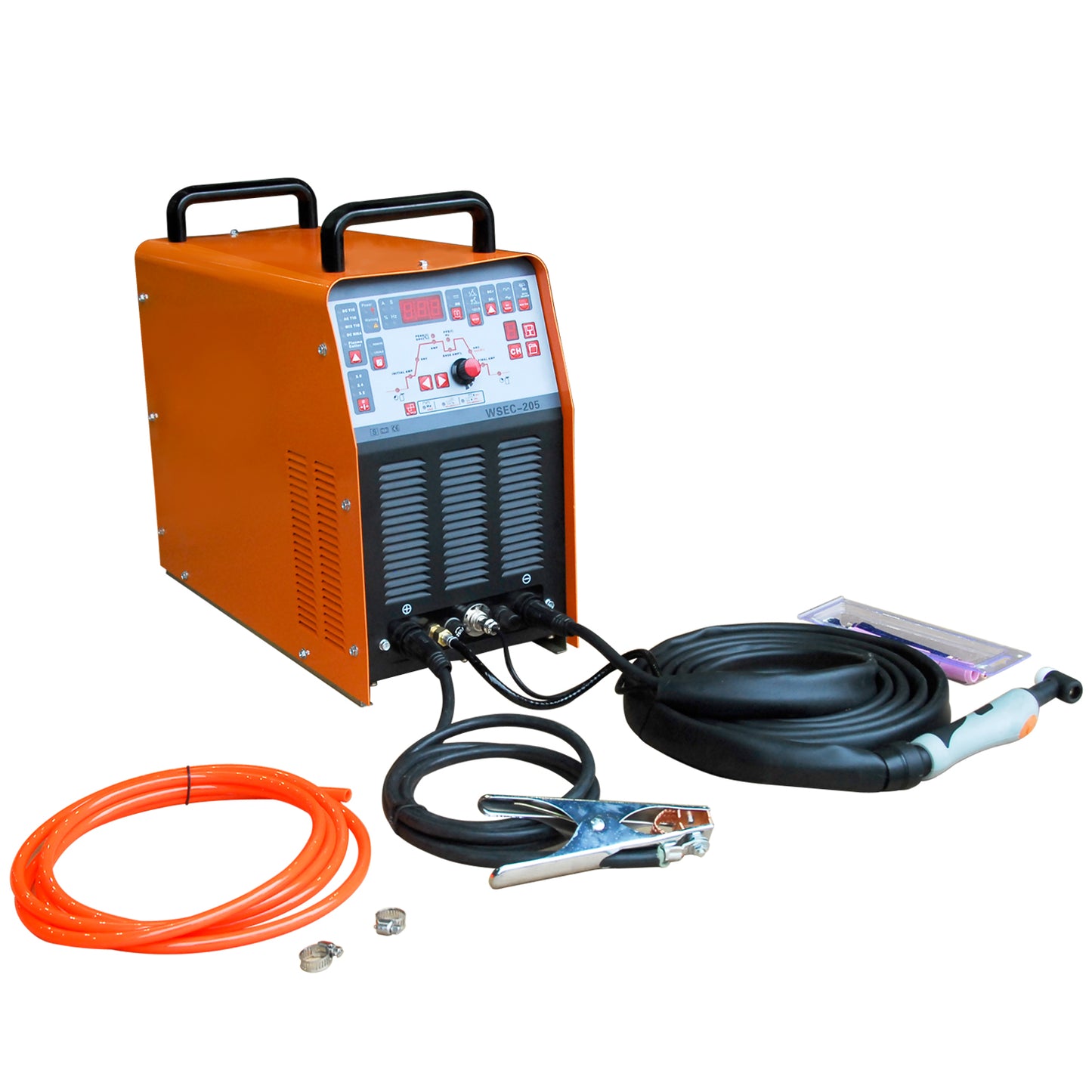AC/DC TIG Stick Plasma All in One Welding Machine Welder 220V Digital Control