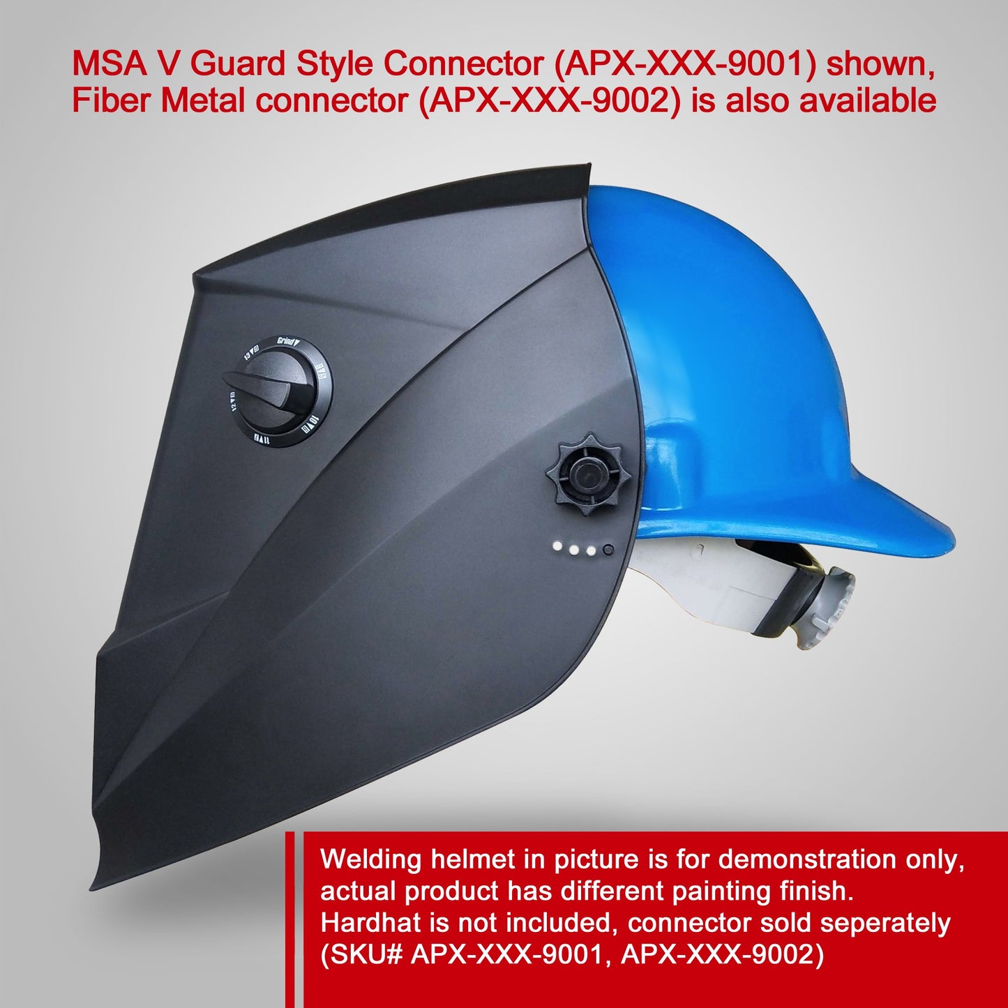 Antra™ AH6-660-6104 Solar Power Auto Darkening Welding Helmet Shade 4/5-9/9-13