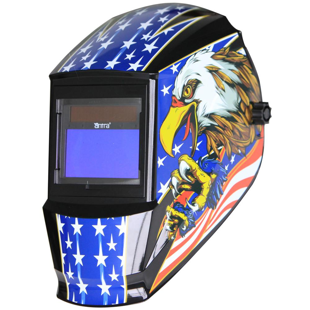 Antra™ AH7-360-7318 Solar Power Auto Darkening Welding Helmet Shade 4/5-9/9-13