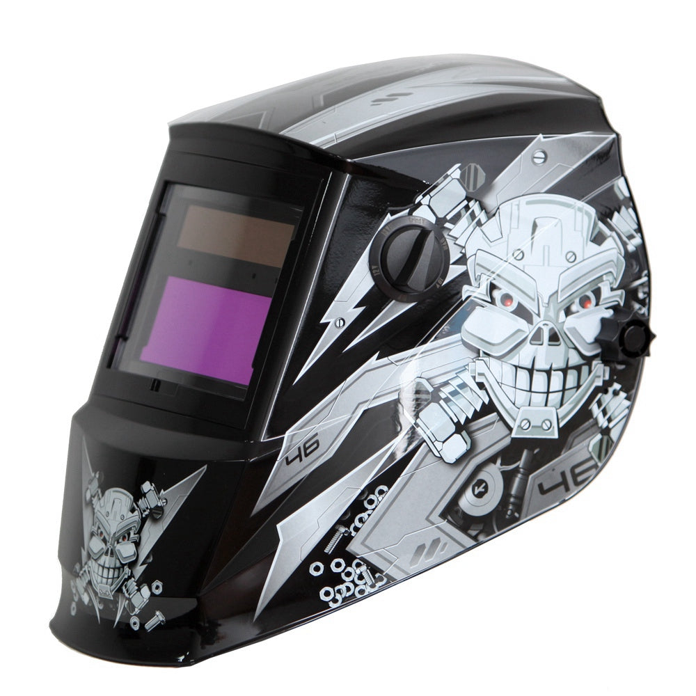 REFURBISHED Antra™ AH6-260-6213 Solar Power Auto Darkening Welding Helmet Shade 4/5-9/9-13