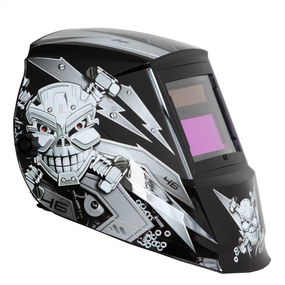REFURBISHED Antra™ AH6-260-6213 Solar Power Auto Darkening Welding Helmet Shade 4/5-9/9-13