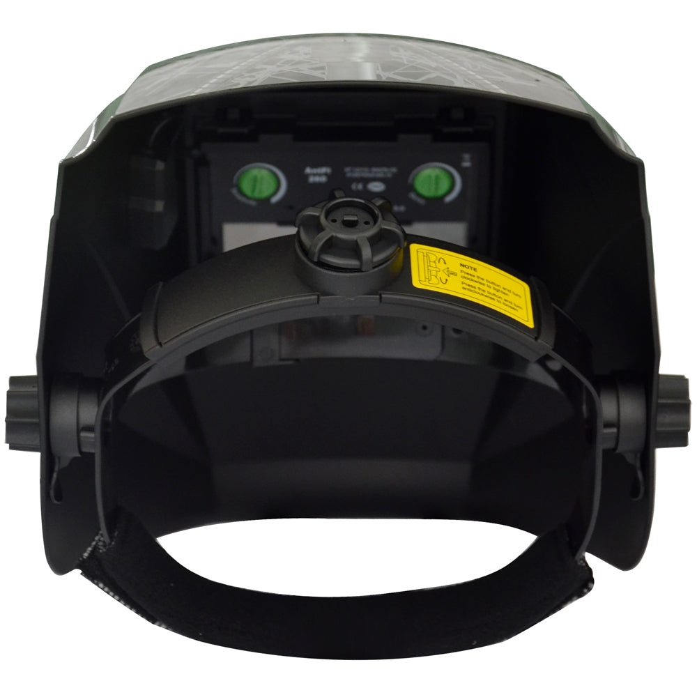 REFURBISHED Antra™ AH6-260-6213 Solar Power Auto Darkening Welding Helmet Shade 4/5-9/9-13