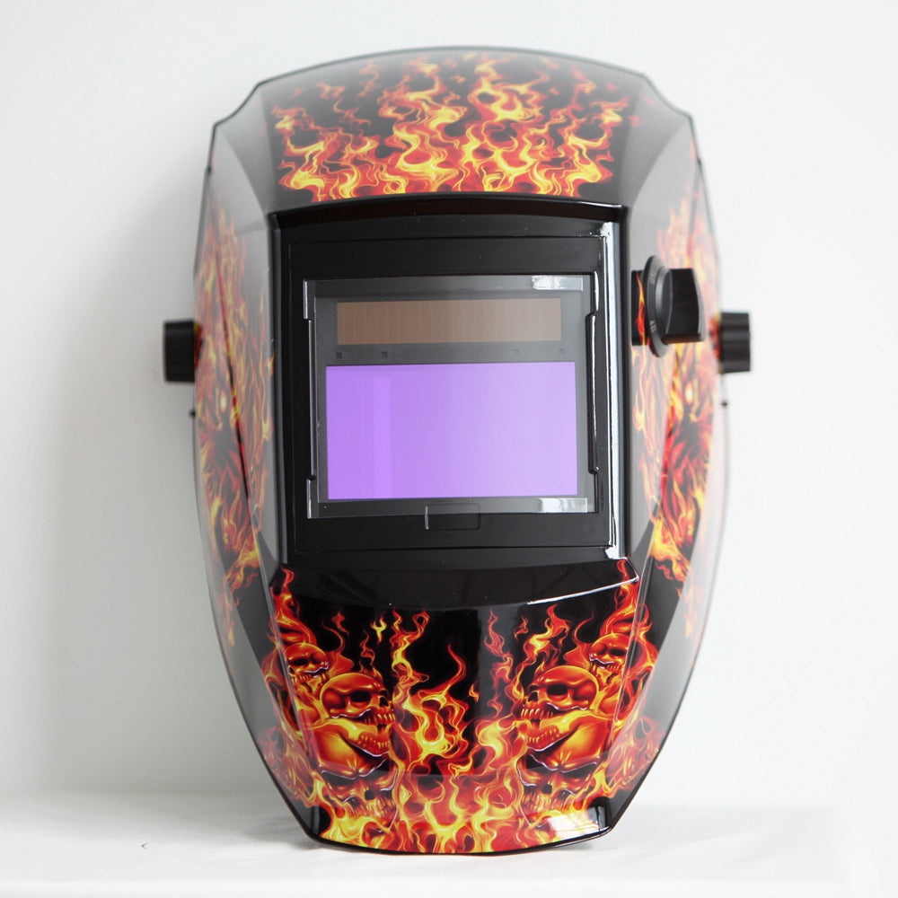 REFURBISHED Antra™ AH6-660-6104 Solar Power Auto Darkening Welding Helmet Shade 4/5-9/9-13