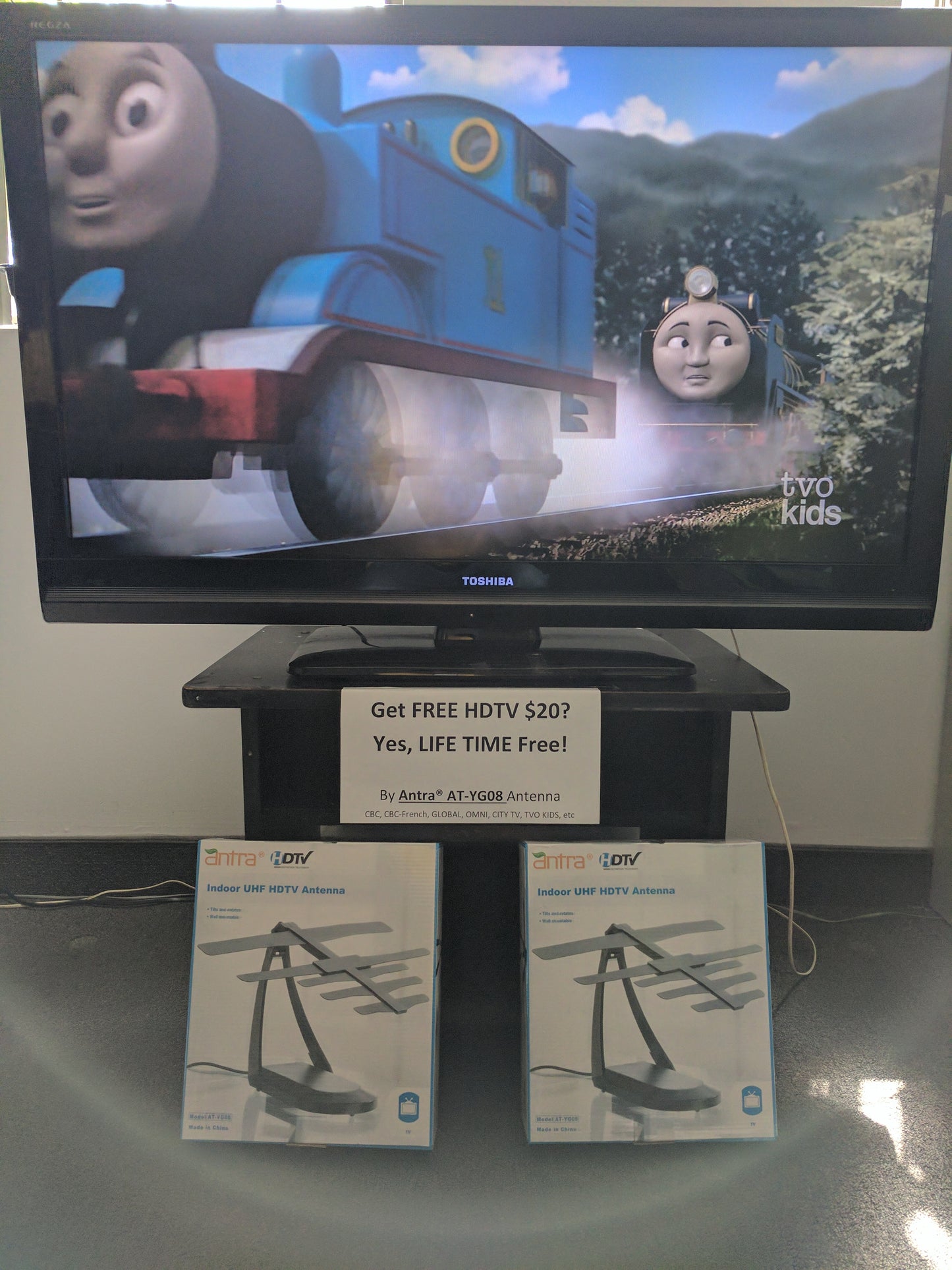 Antra™ AT-YG08 UHF Yagi Antenna HDTV compatible crystal clear signal