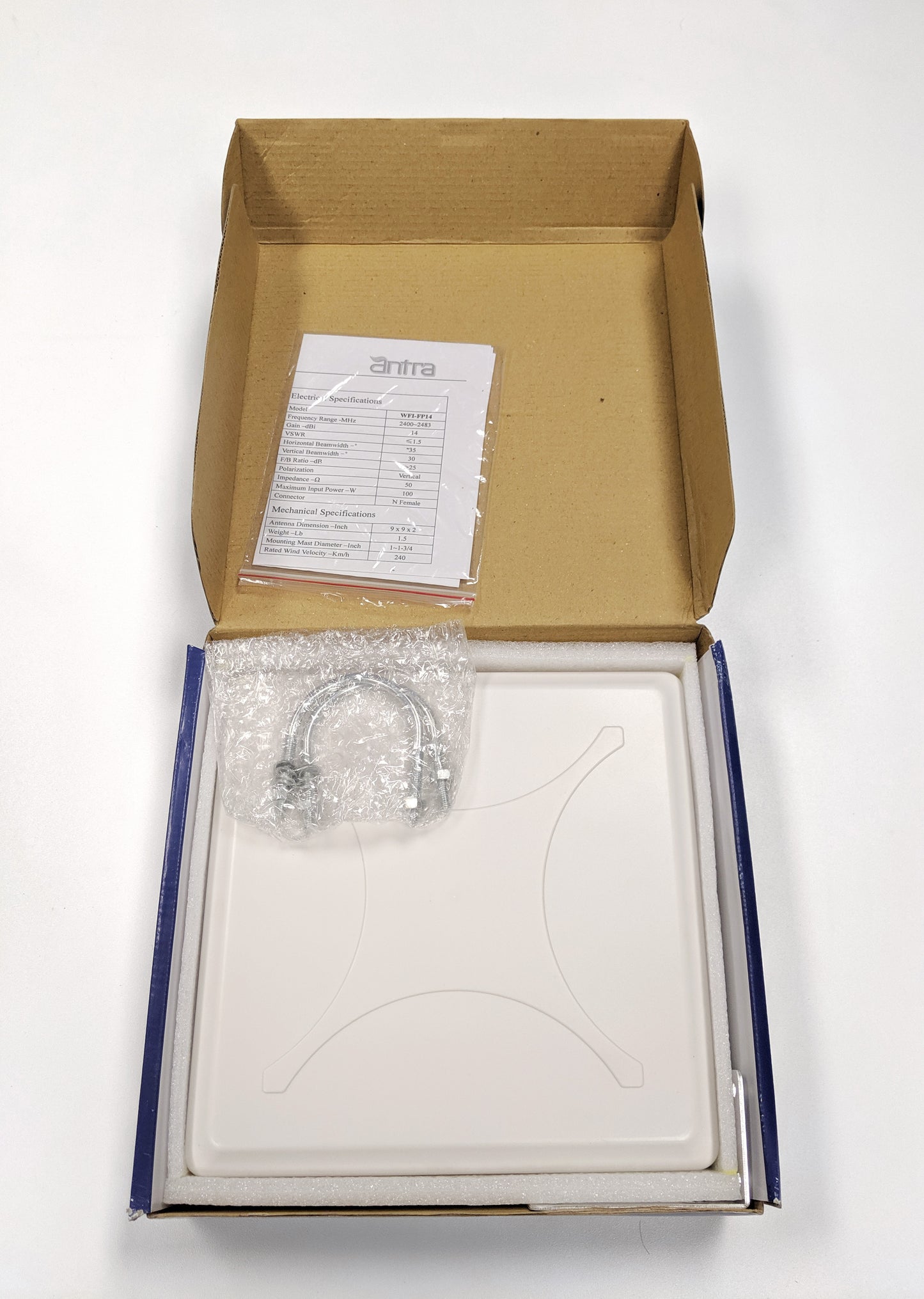 2.4G 14dB WiFi Panel Antenna signal extender