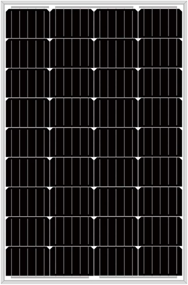 110W Monopoly Solar panel for RV VAN Boat power generation