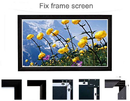 Fixed Frame Projection Screens