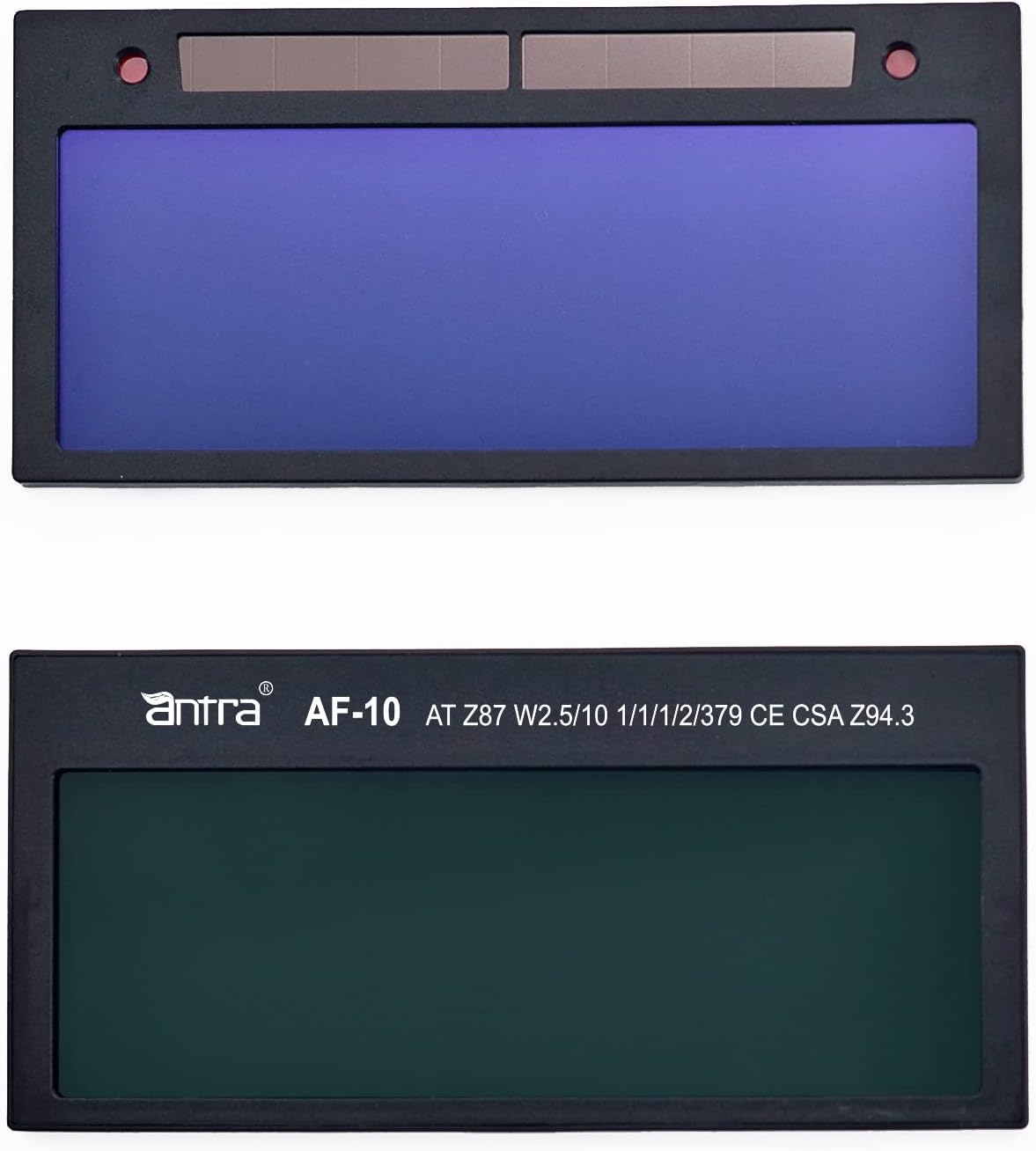 2x4 Auto-Darkening Welding Lens – Shade 10 | Bright 2.5 Light State | Solar Powered, No Battery Replacement