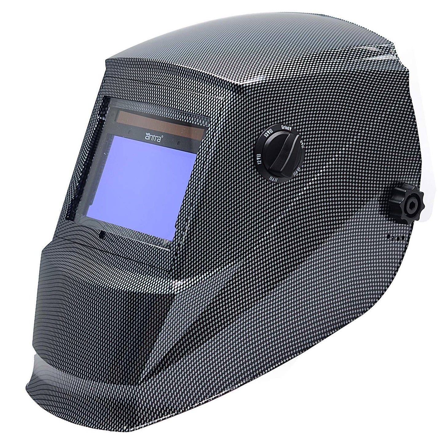 Antra AH6-660 Solar-Powered Auto-Darkening Welding Helmet – Shade 4 / 5-9 / 9-13, Professional Large Viewing