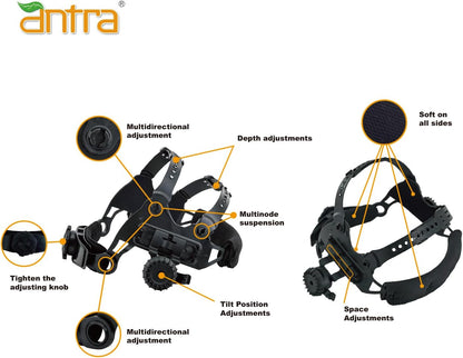 Antra DP5A new head gear with advanced adjustable suspension