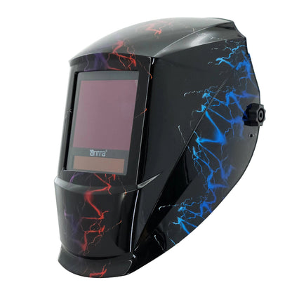 Antra® DP9 Auto-Darkening Welding Helmet – Optical Class 1/1/1/1, Dual Power, Extended Shade Range