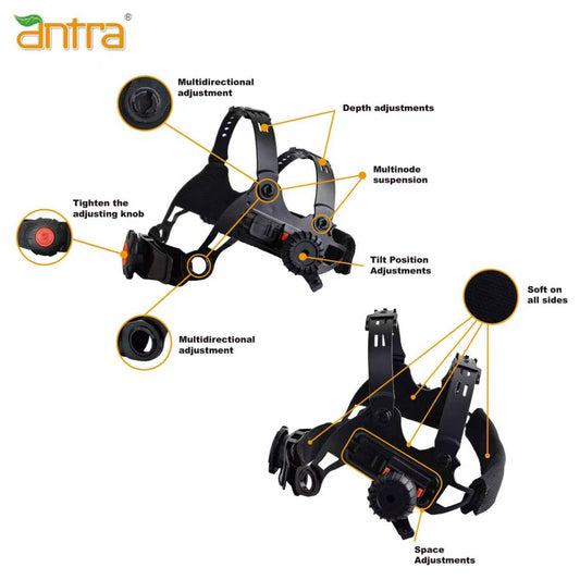 Antra™ APX-XXX-9989 Head Gear Replacement for Antra™ Auto Darkening Welding Helmets
