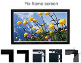Antra 16:9 Fixed Projector Projection Screen PVC material 3D HD Compatible for Home Theatre Office Presentation