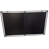 Antra 16:9 Fixed Projector Projection Screen (6-PC Frame) PVC material 3D HD Compatible for Home Theater Office Presentation