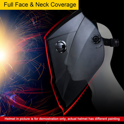Antra™ AH6-660-6217 Solar Power Auto Darkening Welding Helmet Shade 4/5-9/9-13
