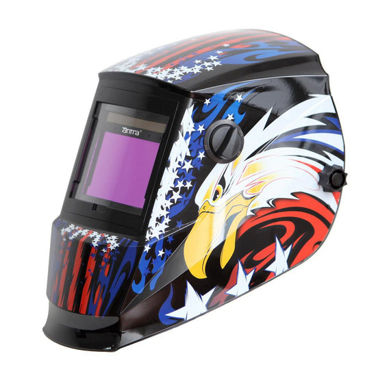 Antra™ AH6-660-6217 Solar Power Auto Darkening Welding Helmet Shade 4/5-9/9-13