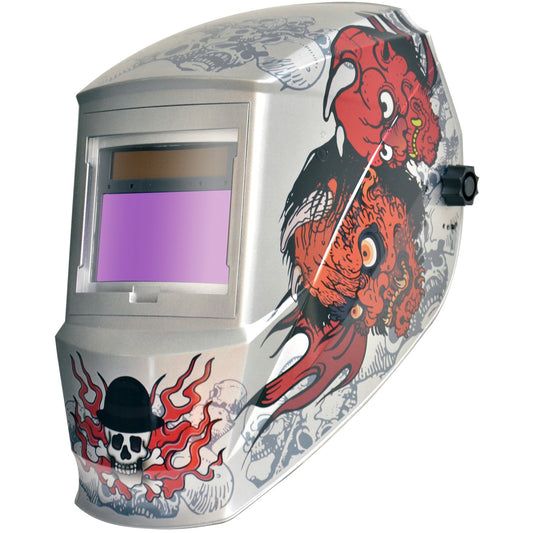 Antra™ RF121618 Solar Power Auto Darkening Welding Helmet Shade 4/5-9/9-13