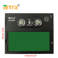 Antra™ AF220i Solar Power Auto Darkening Lens Shade 4/9-13 with Grinding, Great for TIG MIG STICK