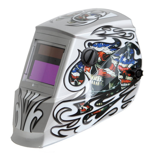 REFURBISHED Antra™ AH6-260-101S Solar Power Auto Darkening Welding Helmet Shade 4/5-9/9-13