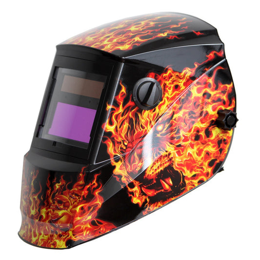 REFURBISHED Antra™ AH6-260-6104 Solar Power Auto Darkening Welding Helmet Shade 4/5-9/9-13