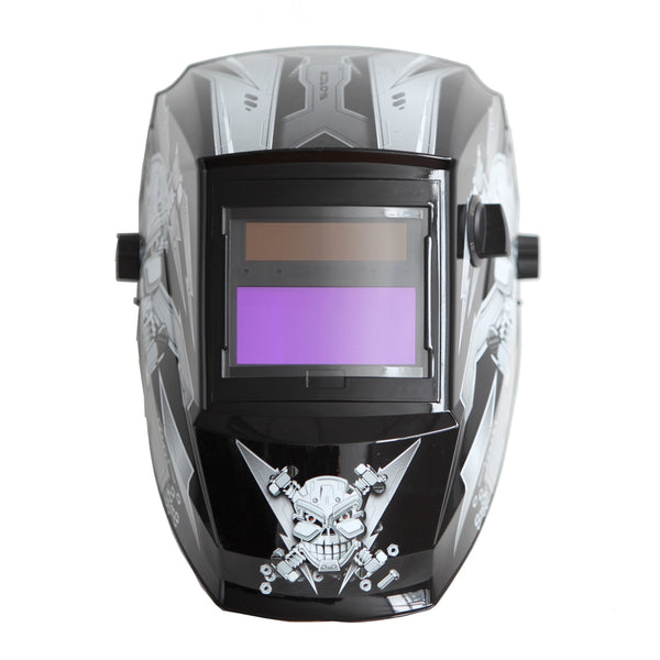REFURBISHED Antra™ AH6-260-6213 Solar Power Auto Darkening Welding Helmet Shade 4/5-9/9-13