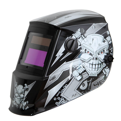 REFURBISHED Antra™ AH6-260-6213 Solar Power Auto Darkening Welding Helmet Shade 4/5-9/9-13
