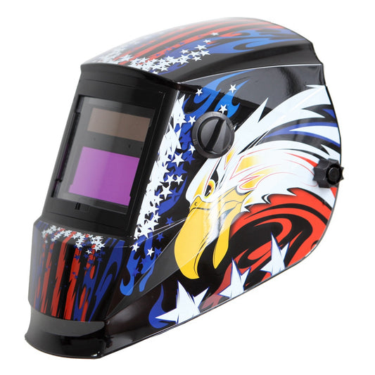 REFURBISHED Antra™ AH6-260-6217 Solar Power Auto Darkening Welding Helmet Shade 4/5-9/9-13