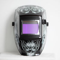 REFURBISHED Antra™ AH6-660-6218 Solar Power Auto Darkening Welding Helmet Shade 4/5-9/9-13