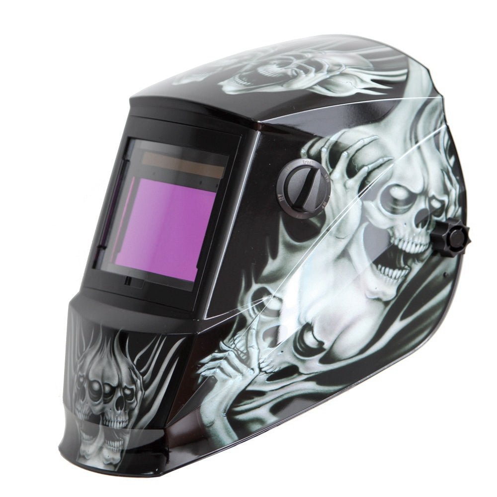 AH6-660 Series Solar Power Auto Darkening Welding Helmet Shade 4/5-9/9-13