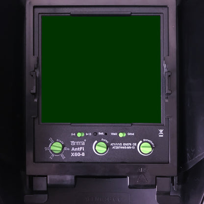 REFURBISHED Antra™ AH7-860-001X Solar Power Auto Darkening Welding Helmet Shade 4/5-9/9-13