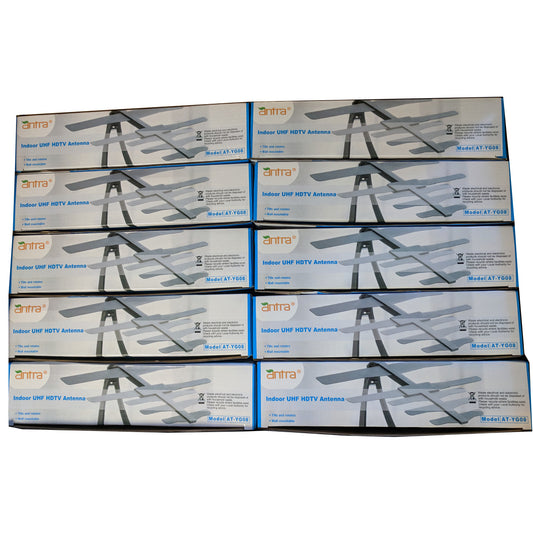 Whole Sale Lot 10 of Antra™ AT-YG08 UHF Yagi Antenna HDTV Indoor Antenna