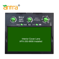 Antra™ AntFi X60-3 Solar Power Auto Darkening Lens Shade 4/5-9/9-13, good for TIG,MIG,MMA,Plasma Cutting