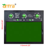Refurbished Antra™ AntFi X60-3 Solar Power Auto Darkening Lens Shade 4/5-9/9-13, good for TIG,MIG,MMA,Plasma Cutting