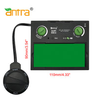 Antra™ AntFi X60-2 Solar Power Auto Darkening Lens Shade 4/5-9/9-13