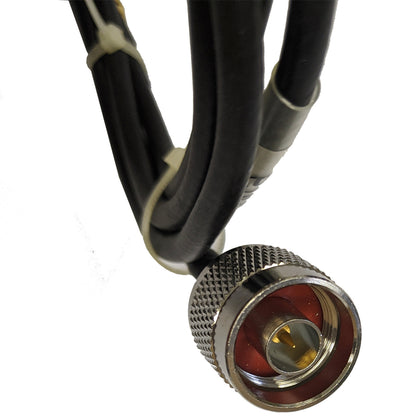 6' Low loss RG58 Pigtail cable N-Type Male to RP-SMA Female for WiFi and other communications