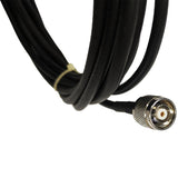 15’ Low loss RG58 Pigtail cable N-Type Male to TNC for WiFi and other communications