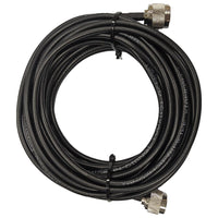 25’ Low loss RG58 Pigtail cable N-Type Male to N-Type Male for WiFi and other communications