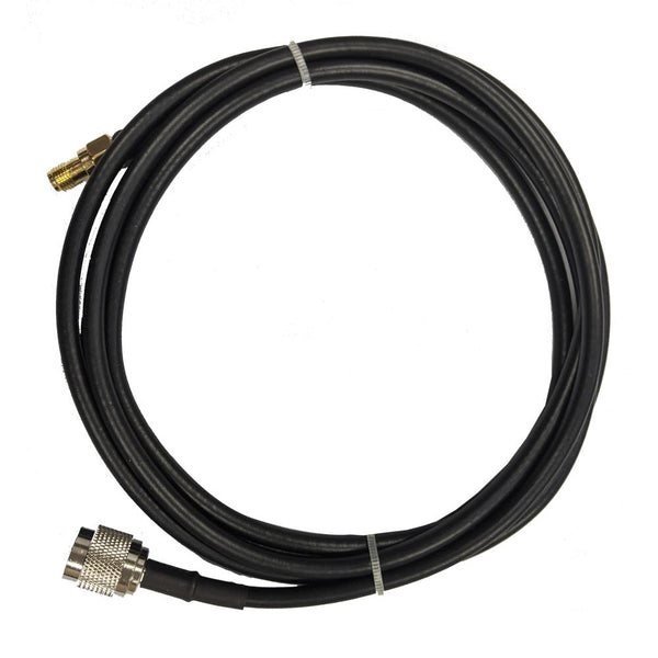 6’ Low loss RG58 Pigtail cable TNC Male to RP-SMA Male with RP-SMA female connector for WiFi and other communications
