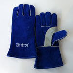 Antra™ Premium Leather Split Cowhide Welding Gloves with Cushion Liner