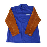 Antra™Flame Resistant Cotton Welding Jacket with Split Cowhide Sleeves
