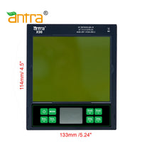 Antra™ X98 TOP Optical Class 1/1/1/1 Solar Power Auto Darkening Lens Digital Controlled Shade 3/5-9/9-14 LCD Display, good for TIG,MIG,MMA,Plasma Cutting